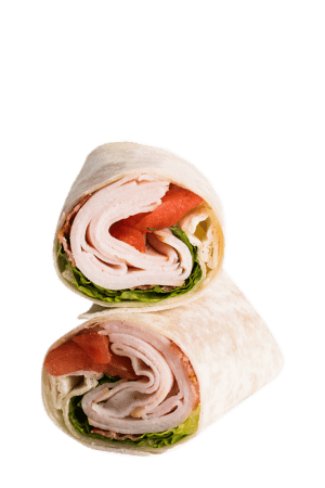 Turkey bacon club wrap