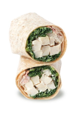 Chicken caesar wrap