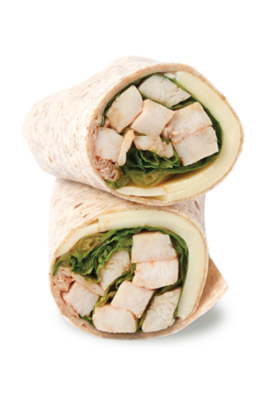 Classic chicken wrap