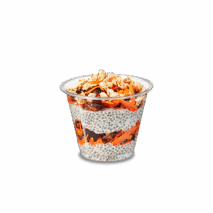 Carrot cake chia pudding